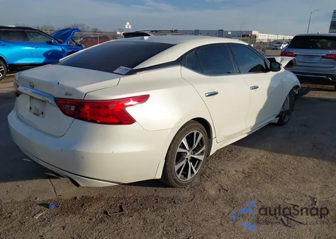 2017 Nissan Maxima 3.5 Sv из США, поврежденный, VIN 1N4AA6AP3HC437037